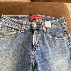Levis Super 518 Stretch boot cut size 1 Junior S,  medium wash great condit